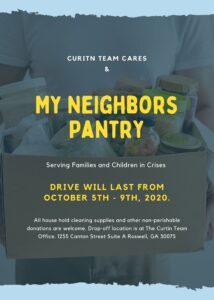 Curtin Team and My Neighbors Pantry